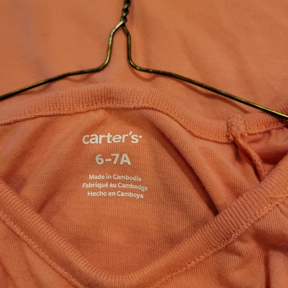 🧡🩵EUC~ TWO CARTER'S GIRLS NIGHTGOWNS (2) - Picture 7 of 13
